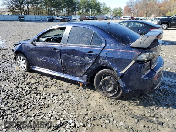 2013 Mitsubishi Lancer ES with VIN JA32U2FU8DU005611, listed as a Copart auction lot 52347995 with 95,341 mi miles and Salvage Title. Bid and sale history available at DreamBid. Image 2.