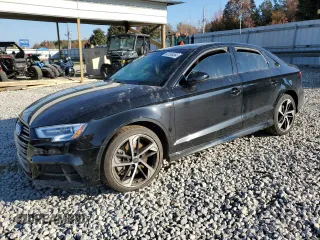 2020 Audi A3 Sedan S line Premium with VIN WAUBEGFF6LA090281, listed as a Copart auction lot 82790464 with 50,183 mi miles and Salvage Title. Bid and sale history available at carsss.com. Image 1.
