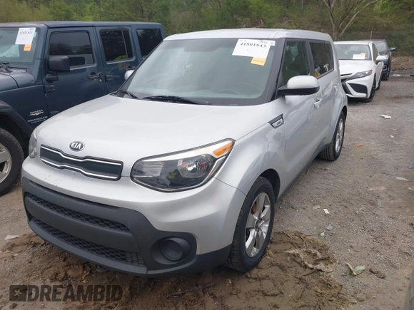 2018 Kia Soul with VIN KNDJN2A24J7597339, listed as a IAAI auction lot 41801843 with 159,310 mi miles. Bid and sale history available at carsss.com. Image 17.