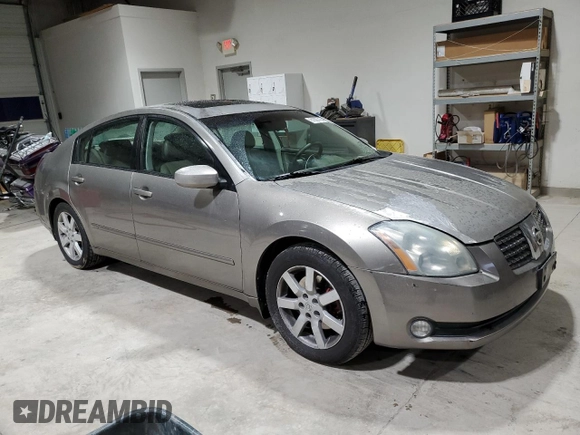 2004 Nissan Maxima SL with VIN 1N4BA41E14C871085, listed as a Copart auction lot 81097454 with 174,734 mi miles and Salvage Title. Bid and sale history available at carsss.com. Image 4.
