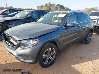 2019 Mercedes-Benz GLC with VIN WDC0G4KB1KV148515, listed as a IAAI auction lot 41907718 with 46,524 mi miles. Bid and sale history available at carsss.com. Image 2.
