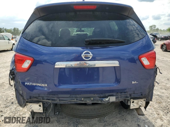 2020 Nissan Pathfinder SL with VIN 5N1DR2CMXLC592300, listed as a Copart auction lot 55471725 with 61,331 mi miles and Salvage title. Bid and sale history available at DreamBid. Image 6.