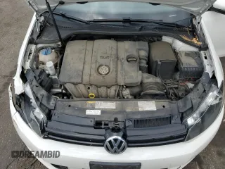 2014 Volkswagen Golf with VIN WVWDB7AJ0EW001424, listed as a Copart auction lot 62420115 with 69,109 mi miles and Salvage title. Bid and sale history available at DreamBid. Image 11.