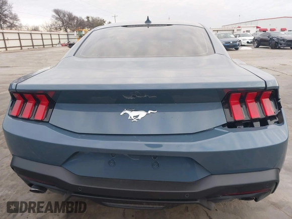 2024 Ford Mustang EcoBoost with VIN 1FA6P8TH2R5146587, listed as a IAAI auction lot 41370567 with 1,712 mi miles. Bid and sale history available at carsss.com. Image 18.