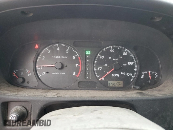 2000 Isuzu Rodeo S with VIN 4S2CK58W8Y4351180, listed as a Copart auction lot 44648595 with 375,829 mi miles and Salvage title. Bid and sale history available at DreamBid. Image 9.