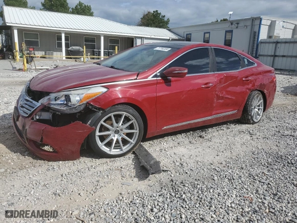 2014 Hyundai Azera Limited with VIN KMHFH4JG1EA372773, listed as a Copart auction lot 71756304 with 0 mi miles and Salvage Title. Bid and sale history available at carsss.com. Image 1.