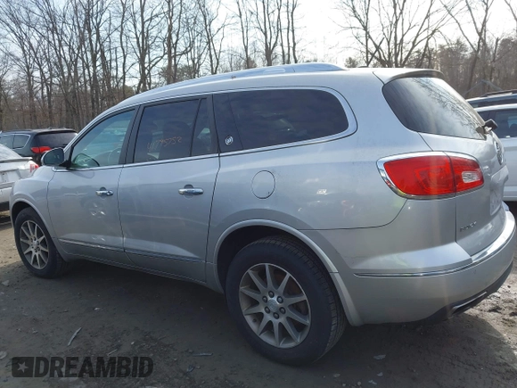 2014 Buick Enclave Leather with VIN 5GAKVBKD9EJ361204, listed as a IAAI auction lot 41795752 with 92,834 mi miles and . Bid and sale history available at DreamBid. Image 14.