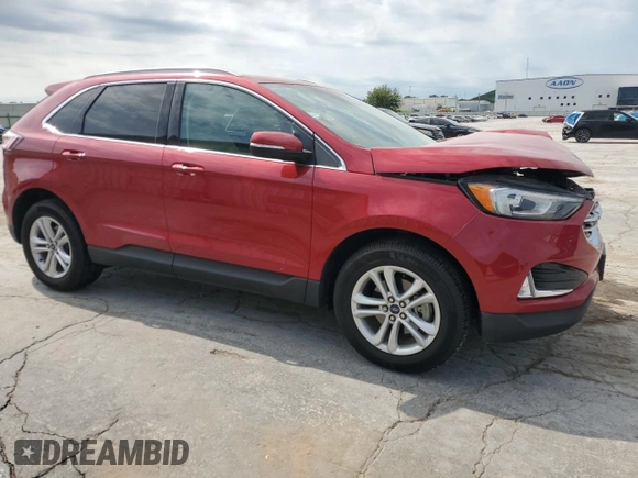 2020 Ford Edge SEL z VIN 2FMPK3J97LBB63122, wystawiony jako Copart lot #58329615 z przebiegiem 39 184 mil mil oraz Szkoda całkowita • Salvage title. Historia ofert i sprzedaży dostępna na DreamBid. Obrazek 4.