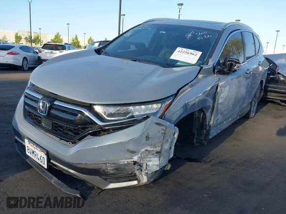 2021 Honda CR-V Touring with VIN 7FART6H97ME010816, listed as a IAAI auction lot 42256962 with 86,223 mi miles and . Bid and sale history available at DreamBid. Image 18.
