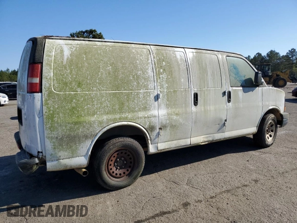 2011 Chevrolet Express Cargo with VIN 1GCSGAFX6B1184033, listed as a Copart auction lot 49334535 with 279,390 mi miles and Clean title. Bid and sale history available at DreamBid. Image 3.