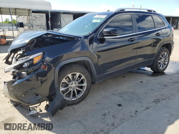 2019 Jeep Cherokee Latitude Plus с VIN 1C4PJLLB5KD110886, выставлен на аукционе Copart как лот 51646515 с пробегом 54 691 миль миль и Списание • Salvage title. История ставок и продаж доступна на DreamBid. Изображение 1.