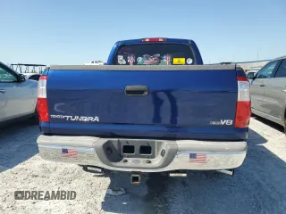 2006 Toyota Tundra SR5 with VIN 5TBET34186S514226, listed as a Copart auction lot 52534735 with 68,202 mi miles and Salvage Title. Bid and sale history available at DreamBid. Image 6.