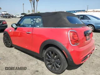 2019 MINI Convertible Cooper S with VIN WMWWG9C55K3E39441, listed as a Copart auction lot 72802544 with 33,882 mi miles and Salvage Title. Bid and sale history available at carsss.com. Image 2.