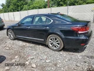 2015 Lexus LS 460 with VIN JTHCL5EF0F5025490, listed as a Copart auction lot 64000615 with 203,507 mi miles and Salvage title. Bid and sale history available at DreamBid. Image 2.