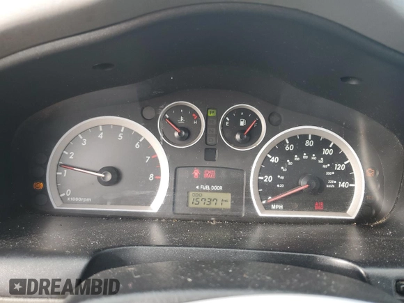 2005 Hyundai Santa Fe GLS with VIN KM8SC73D95U984557, listed as a Copart auction lot 71441994 with 157,371 mi miles and Salvage Title. Bid and sale history available at carsss.com. Image 9.