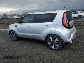 2015 Kia Soul + with VIN KNDJX3A59F7770337, listed as a Copart auction lot 46290595 with 62,434 mi miles and Salvage Title. Bid and sale history available at DreamBid. Image 2.