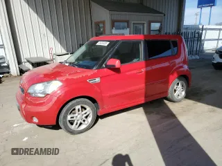 2010 Kia Soul + with VIN KNDJT2A24A7042655, listed as a Copart auction lot 49669495 with 128,814 mi miles and Salvage Title. Bid and sale history available at carsss.com. Image 1.