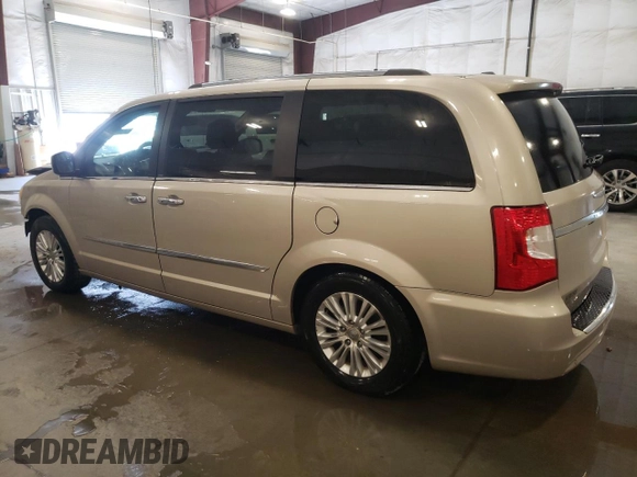 2013 Chrysler Town & Country Limited with VIN 2C4RC1GG2DR621811, listed as a Copart auction lot 54130625 with 178,412 mi miles and Salvage Title. Bid and sale history available at carsss.com. Image 2.