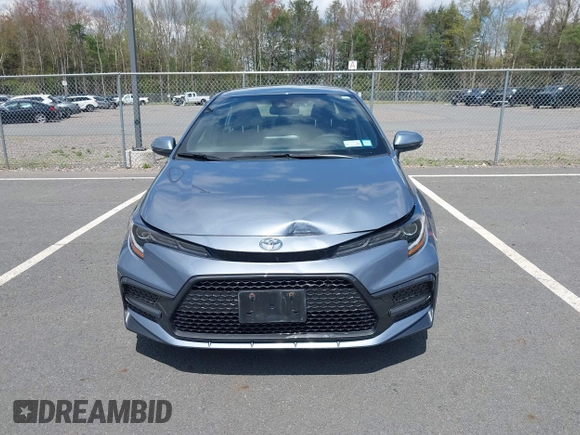 2021 Toyota Corolla SE with VIN JTDS4MCE0MJ077656, listed as a IAAI auction lot 42162598 with 32,714 mi miles and . Bid and sale history available at carsss.com. Image 12.