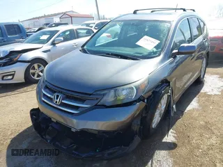 2012 Honda CR-V EX-L with VIN 2HKRM4H70CH632914, listed as a IAAI auction lot 41827493 with 188,174 mi miles. Bid and sale history available at carsss.com. Image 6.