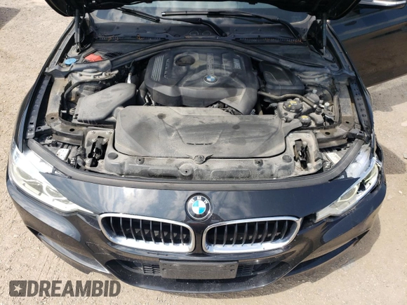 2018 BMW 3 Series 330i xDrive with VIN WBA8D9G57JNU69424, listed as a Copart auction lot 60550005 with 106,769 mi miles and Clean title. Bid and sale history available at DreamBid. Image 11.
