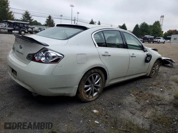 2007 Infiniti G35 G35x with VIN JNKBV61F57M806062, listed as a Copart auction lot 71824064 with 141,836 mi miles and Salvage Title. Bid and sale history available at DreamBid. Image 3.