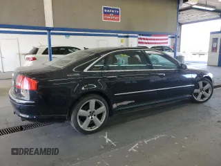 2007 Audi A8 4.2L z VIN WAUMV44E77N023964, wystawiony jako Copart lot #63217964 z przebiegiem 143 958 mil mil oraz Czysty tytuł • Clean title. Historia ofert i sprzedaży dostępna na DreamBid. Obrazek 3.