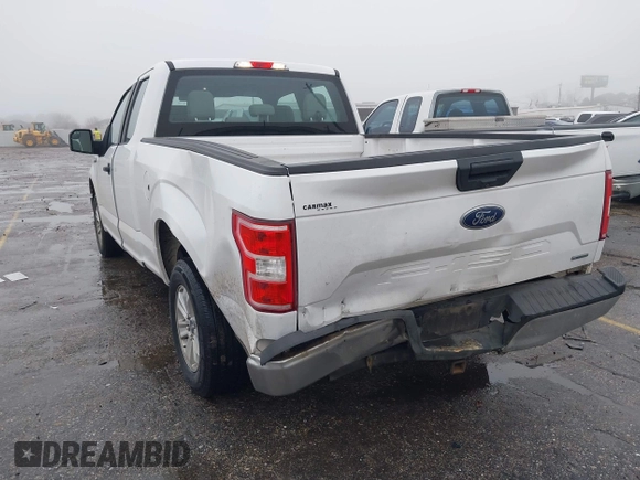 2020 Ford F-150 XL with VIN 1FTEX1CP0LKF44121, listed as a IAAI auction lot 41463875 with 75,264 mi miles and . Bid and sale history available at DreamBid. Image 3.