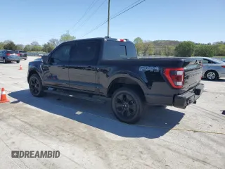 2022 Ford F-150 XL with VIN 1FTFW1E89NFB36368, listed as a Copart auction lot 51965345 with 50,781 mi miles and Salvage Title. Bid and sale history available at DreamBid. Image 2.