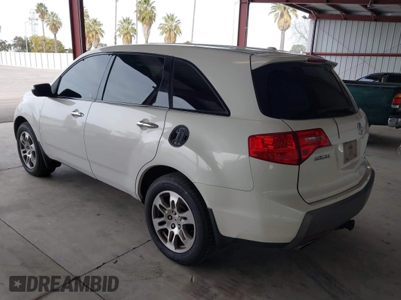 2007 Acura MDX Tech Pkg with VIN 2HNYD28347H519859, listed as a IAAI auction lot 41694763 with 259,202 mi miles. Bid and sale history available at carsss.com. Image 3.