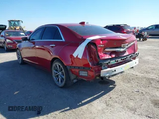 2018 Cadillac CTS Sedan Luxury AWD with VIN 1G6AX5SX0J0141744, listed as a IAAI auction lot 41402270 with 75,620 mi miles. Bid and sale history available at carsss.com. Image 3.