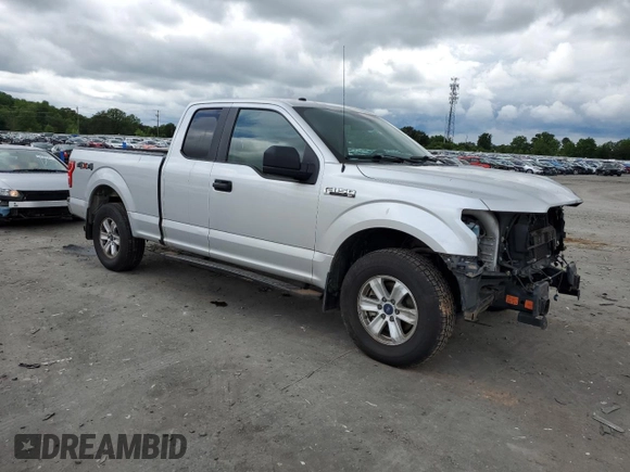 2018 Ford F-150 XL with VIN 1FTEX1EB4JKD24981, listed as a Copart auction lot 56063335 with 190,135 mi miles and Salvage title. Bid and sale history available at DreamBid. Image 4.