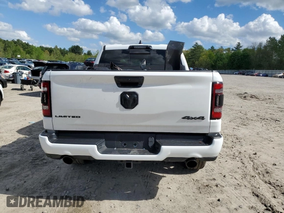 2023 Ram 1500 Limited with VIN 1C6SRFHT5PN532512, listed as a Copart auction lot 55392805 with 48,960 mi miles and Salvage title. Bid and sale history available at DreamBid. Image 6.