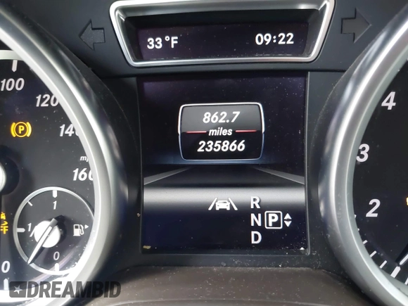 2013 Mercedes-Benz M 350 with VIN 4JGDA5HB0DA258063, listed as a IAAI auction lot 41479903 with 235,866 mi miles and . Bid and sale history available at DreamBid. Image 7.