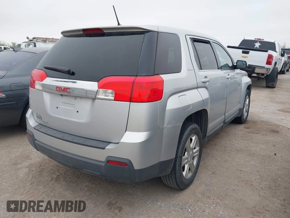 2014 GMC Terrain SLE with VIN 2GKALMEK9E6275575, listed as a IAAI auction lot 41886009 with 118,743 mi miles. Bid and sale history available at carsss.com. Image 4.