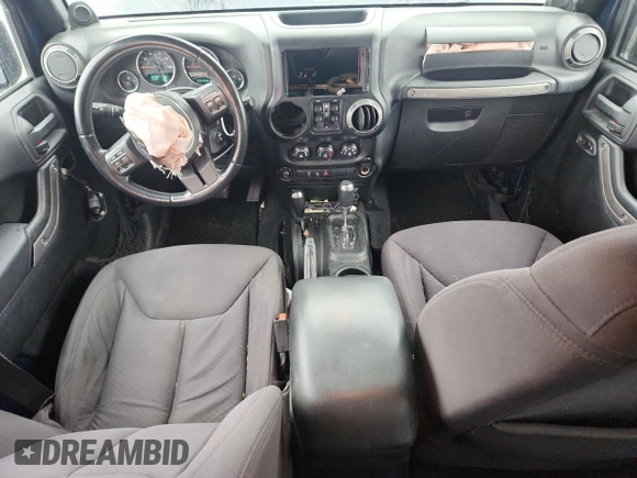 2013 Jeep Wrangler Unlimited Sport z VIN 1C4BJWDG9DL509685, wystawiony jako Copart lot #58521415 z przebiegiem 254 452 mil mil oraz Szkoda całkowita • Salvage title. Historia ofert i sprzedaży dostępna na DreamBid. Obrazek 8.