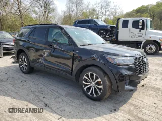 2025 Ford Explorer ST-Line z VIN 1FMUK8KH5SGB54450, wystawiony jako Copart lot #55024745 z przebiegiem 373 mil mil oraz Szkoda całkowita • Salvage title. Historia ofert i sprzedaży dostępna na DreamBid. Obrazek 4.