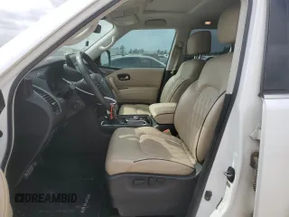 2021 Nissan Armada Platinum with VIN JN8AY2DBXM9791048, listed as a Copart auction lot 50686825 with 129,657 mi miles and Clean title. Bid and sale history available at DreamBid. Image 7.