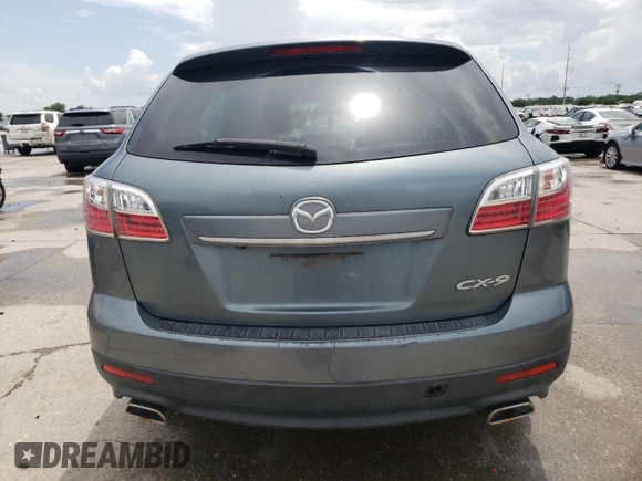 2012 Mazda CX-9 Grand Touring with VIN JM3TB2DA0C0368292, listed as a Copart auction lot 61207135 with 290,602 mi miles and Salvage title. Bid and sale history available at DreamBid. Image 6.
