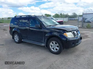 2008 Nissan Pathfinder SE with VIN 5N1AR18B98C648447, listed as a IAAI auction lot 42285231 with 154,828 mi miles and . Bid and sale history available at DreamBid. Image 1.