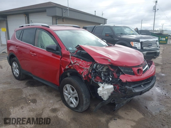 2015 Toyota RAV4 LE z VIN JTMBFREV0FD145315, wystawiony jako IAAI lot #42139482 z przebiegiem 130 953 mil mil oraz . Historia ofert i sprzedaży dostępna na DreamBid. Obrazek 1.