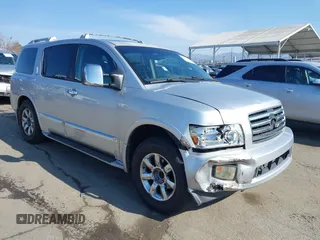 2004 Infiniti QX56 with VIN 5N3AA08CX4N810912, listed as a IAAI auction lot 41419673 with 169,057 mi miles. Bid and sale history available at carsss.com. Image 1.