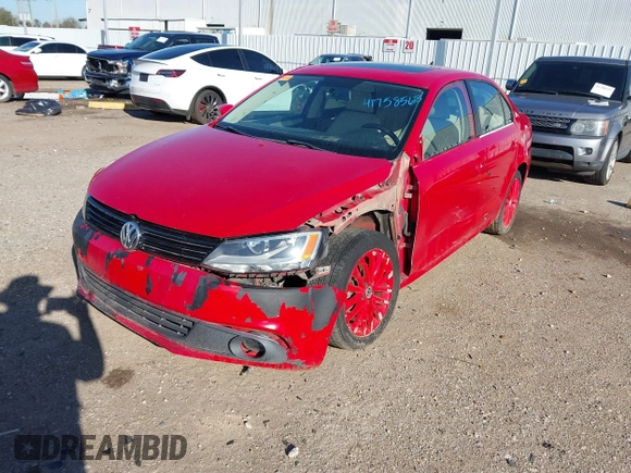 2011 Volkswagen Jetta SEL with VIN 3VWLX7AJ2BM377936, listed as a IAAI auction lot 41758563 with 171,633 mi miles and . Bid and sale history available at DreamBid. Image 19.