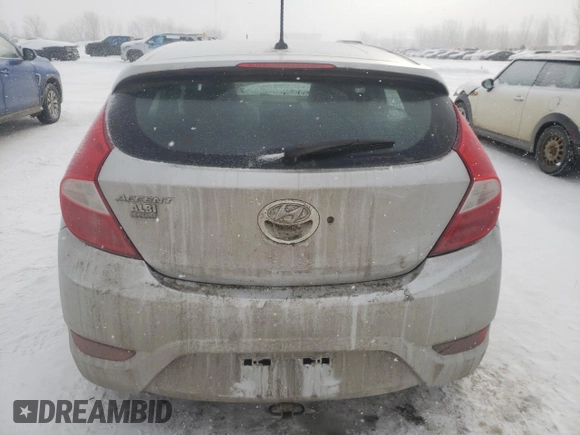 2013 Hyundai Accent GS with VIN KMHCT5AE1DU110108, listed as a Copart auction lot 43549055 with 210,245 mi miles and Salvage Title. Bid and sale history available at carsss.com. Image 6.