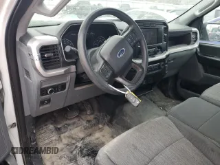 2023 Ford F-150 XL with VIN 1FTMF1CBXPKE33584, listed as a Copart auction lot 42448195 with 51,318 mi miles and Salvage title. Bid and sale history available at DreamBid. Image 8.