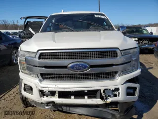 2019 Ford F-150 XL with VIN 1FTEW1E42KFA54910, listed as a Copart auction lot 89214715 with 0 mi miles and Non Repairable. Bid and sale history available at carsss.com. Image 5.