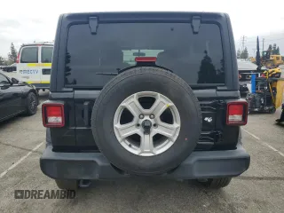 2022 Jeep Wrangler Unlimited Willys with VIN 1C4HJXDN8NW263081, listed as a Copart auction lot 54544895 with 34,239 mi miles and Salvage Title. Bid and sale history available at DreamBid. Image 6.