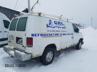 2008 Ford Econoline Cargo Commercial with VIN 1FTNE24L08DA53566, listed as a Copart auction lot 83140354 with Not Provided miles and Salvage Title. Bid and sale history available at DreamBid. Image 3.