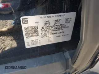 2023 GMC Yukon Denali with VIN 1GKS2DKT9PR158736, listed as a Copart auction lot 69765034 with 22,042 mi miles and Salvage Title. Bid and sale history available at carsss.com. Image 14.