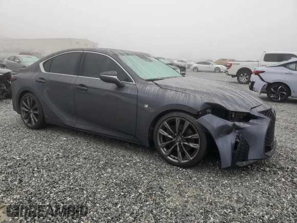 2024 Lexus IS with VIN JTHGA1D28R5131043, listed as a Copart auction lot 83838504 with 3,784 mi miles and Salvage Title. Bid and sale history available at carsss.com. Image 4.